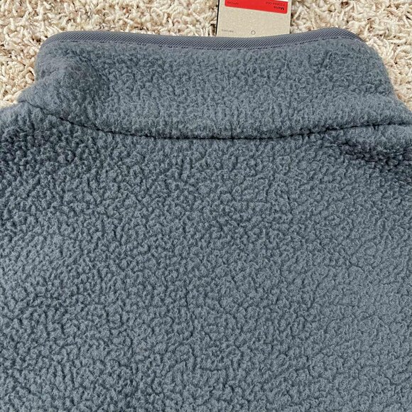 Nike Sportswear Club Men's Fleece Brushed Winterized Zip  Vest Gray, Size Large - Picture 10 of 14